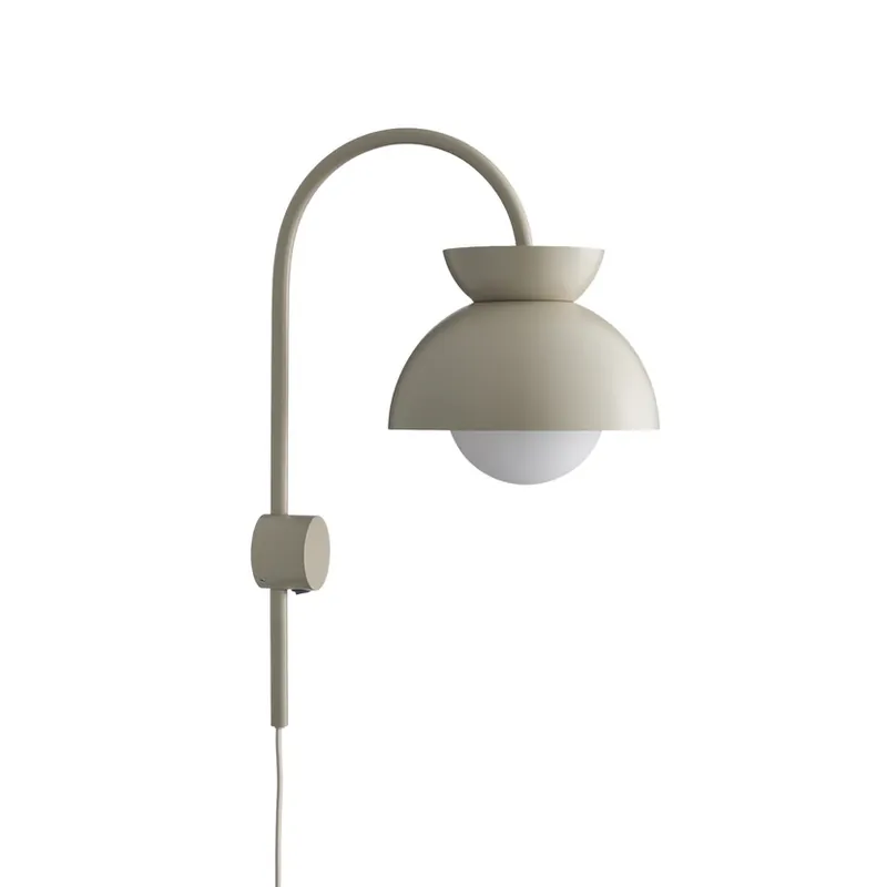 Nu rata Aplică de perete Butterfly Matt Tan Grey - FRANDSEN