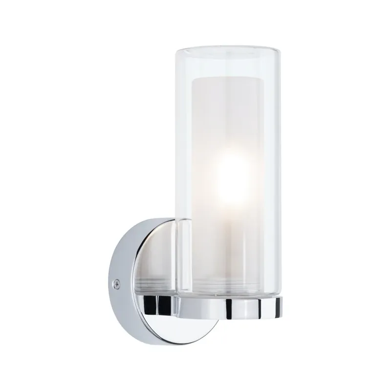 Luena LED Aplică de Perete IP44 Dim. Cromat/Clear - Paulmann Preferatul clienților