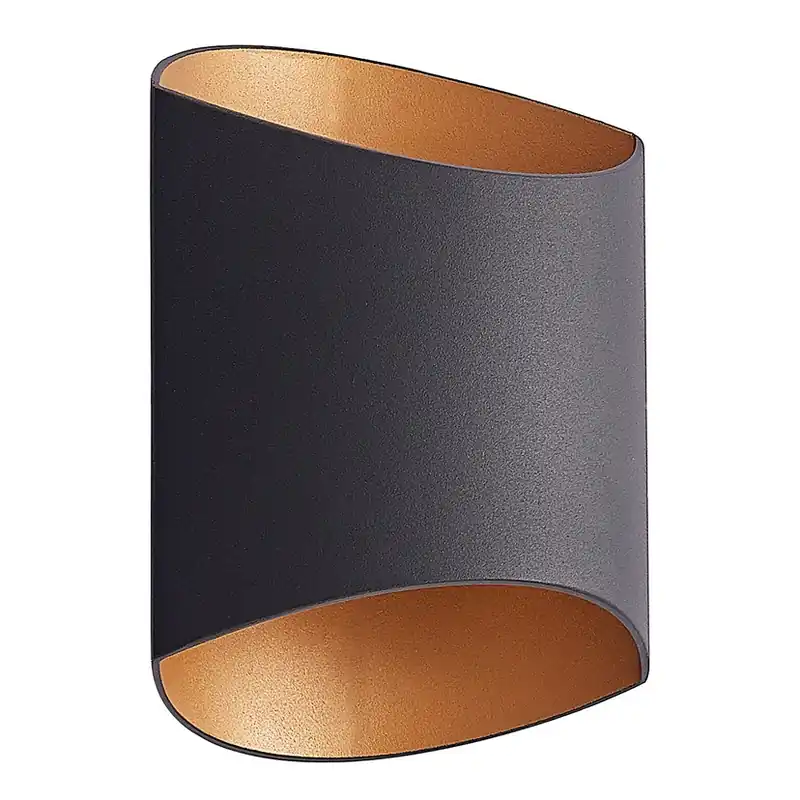 Expediere rapidă Vilja Aplică de Perete Black/Gold - Arcchio