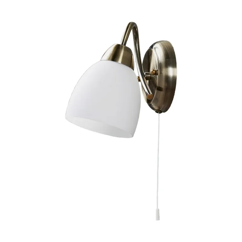Ultima șansă Mael Aplică de Perete White/Antique Brass - Lindby