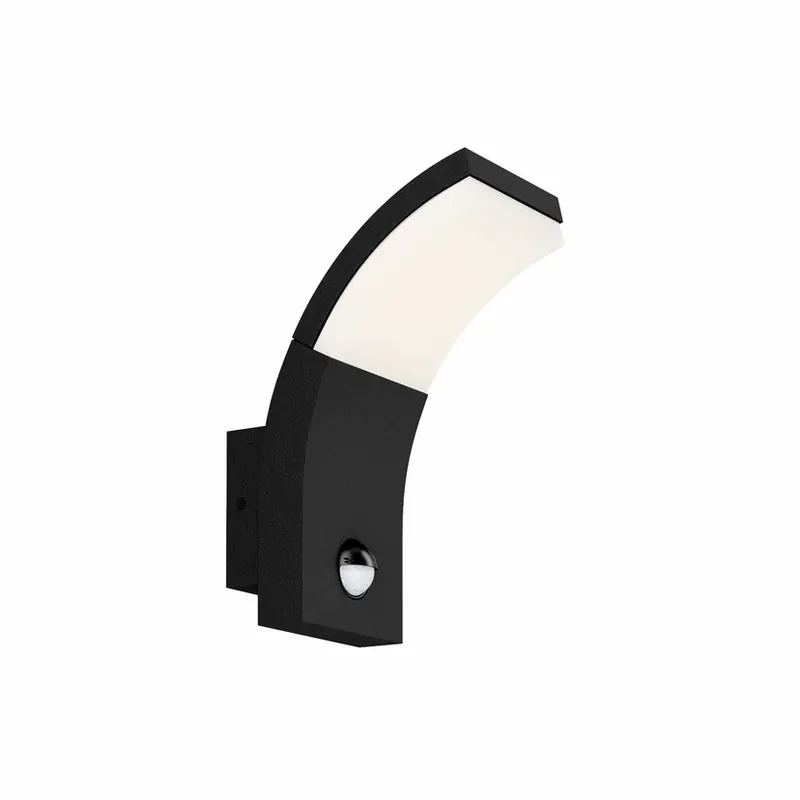 Timm Aplica de Exterior IP54 w/Sensor Graphite - Lucande Reducere specială
