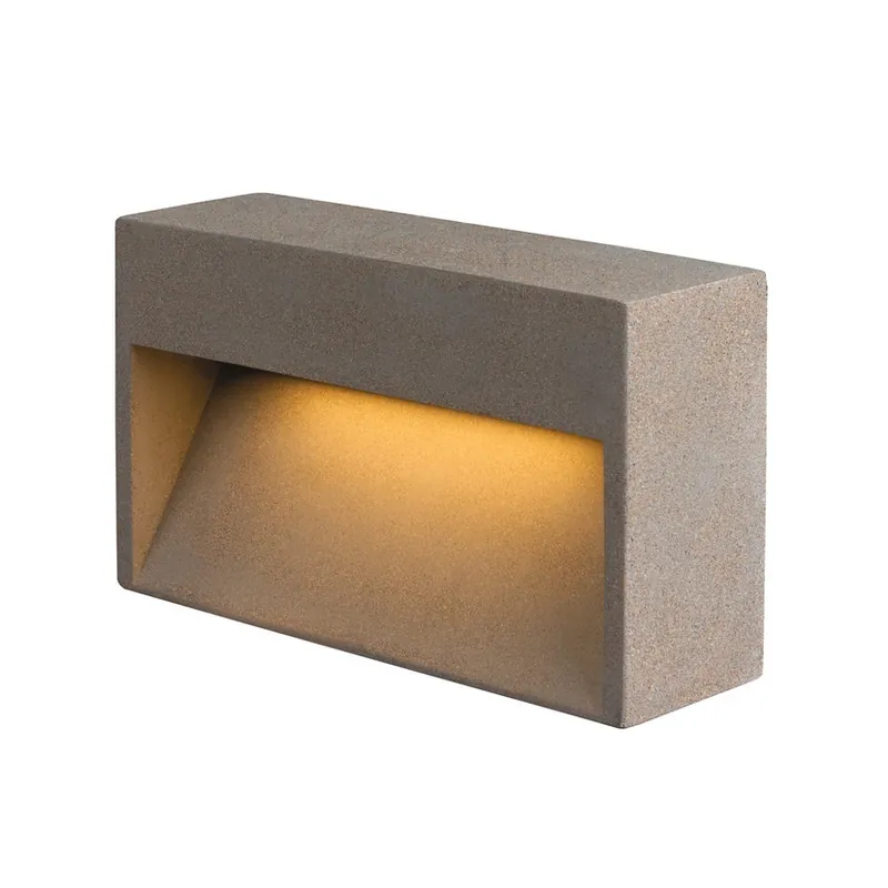 Retur ușor Concreto LED Aplică de exterior L IP65 Light Grey - SLV