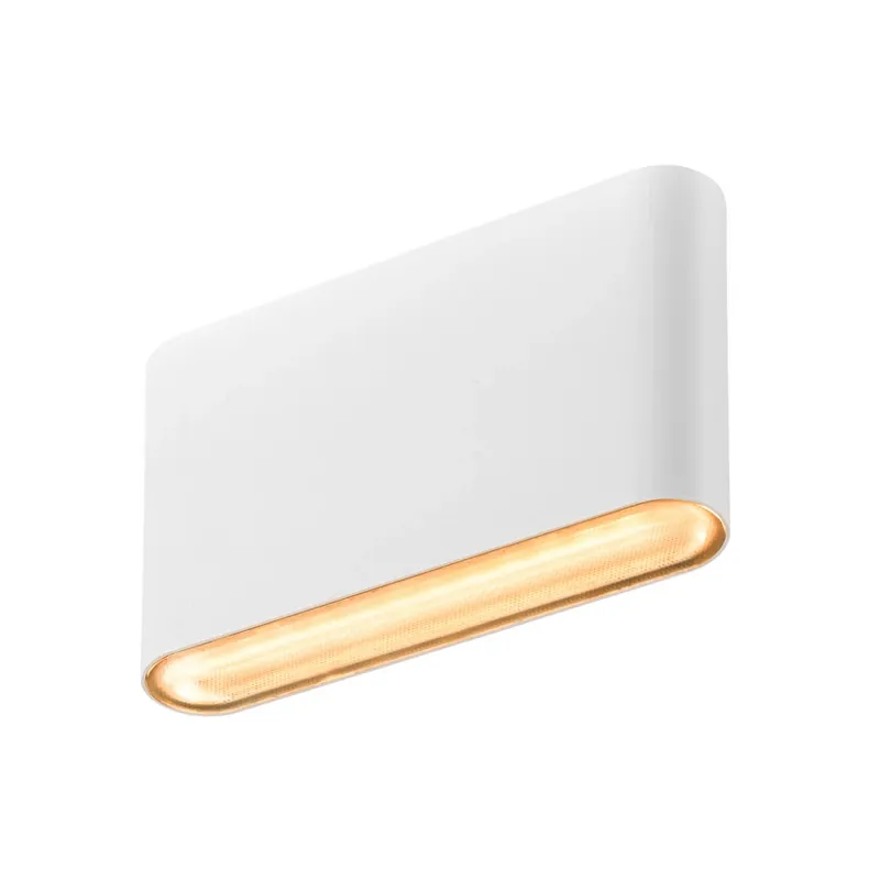 Aplică de perete ovală cu 14 LED-uri IP65 Alb - SLV Reducere
