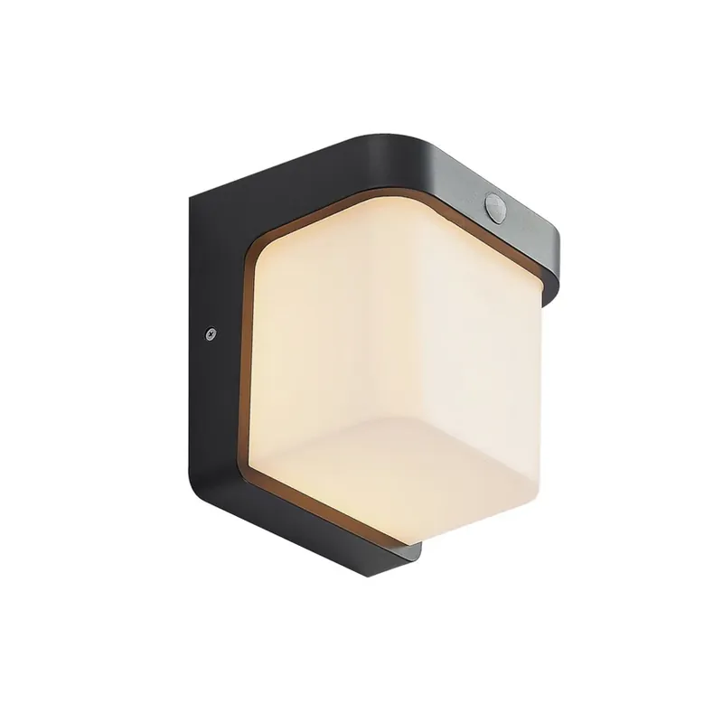 Super ofertă Adenike LED Aplica de Exterior w/Sensor Dark Grey - Lindby