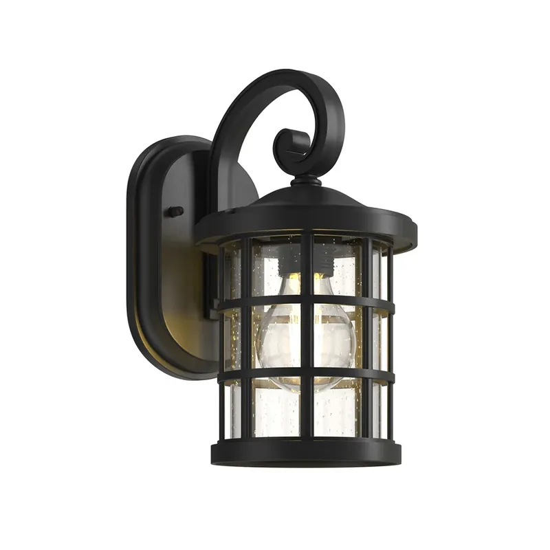 Super ofertă Ankea Aplica de Exterior H28 Black/Clear - Lindby