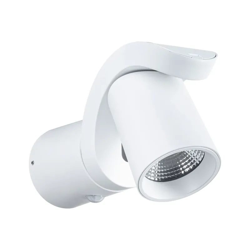 Lampă de perete exterior Cuff cu senzor SWR alb - Paulmann Plată securizată