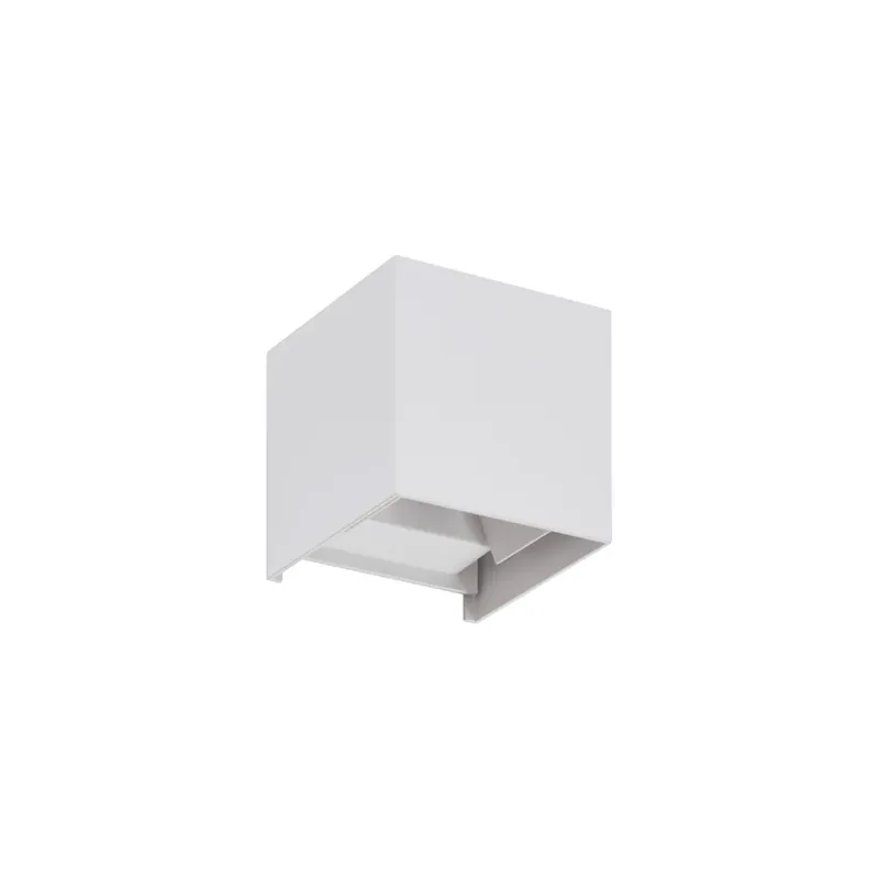 Super ofertă Aplică de exterior cu LED Nivar Square, albă - Lindby