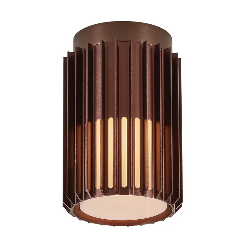 Doar azi Aludra plafonieră exterioară Seaside Brown Metallic - Nordlux