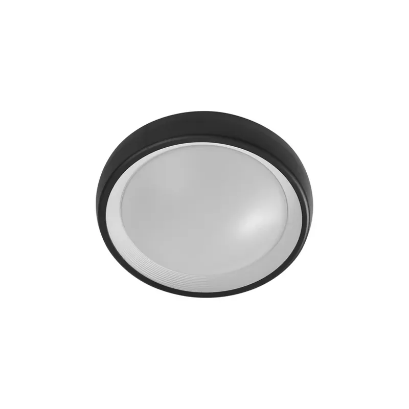 Niniel Round LED Plafonieră Exterior Black/White - Lindby Retur gratuit