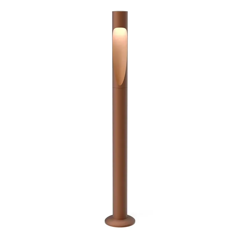 Ofertă specială Flindt Garden Lampă de Grădină Long LED 2700K w/Base Corten - Louis Poulsen
