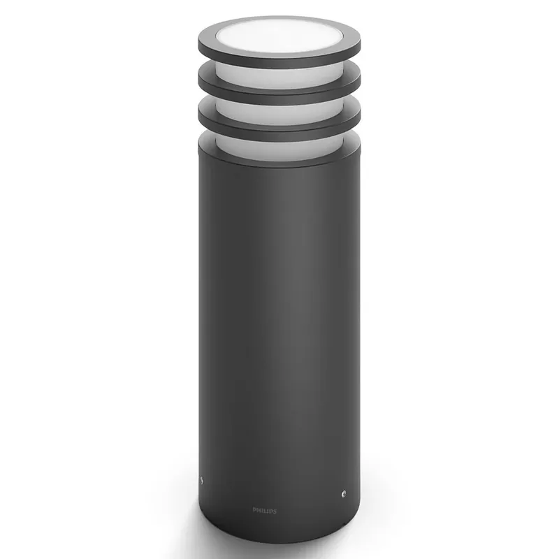 Lucca lampă cu soclu LED, negru, inteligent - Philips Hue Preț mic