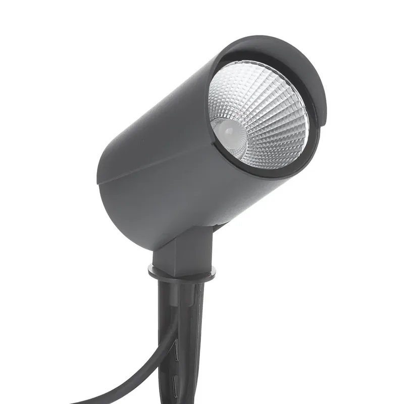 Plată securizată Anton Spot w/Spike Dark Grey - Lucande