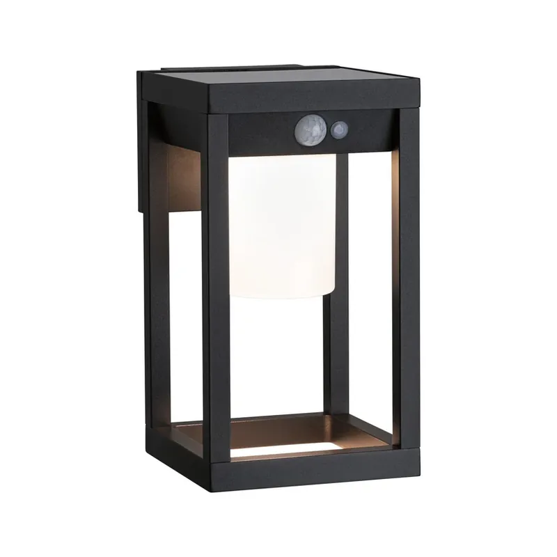 Livrare expres Marisol Lămpi Solare w/Sensor Negru - Paulmann