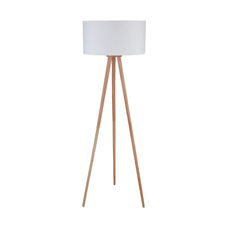 Charlia Lampadar White/Wood - Lindby Livrare rapidă