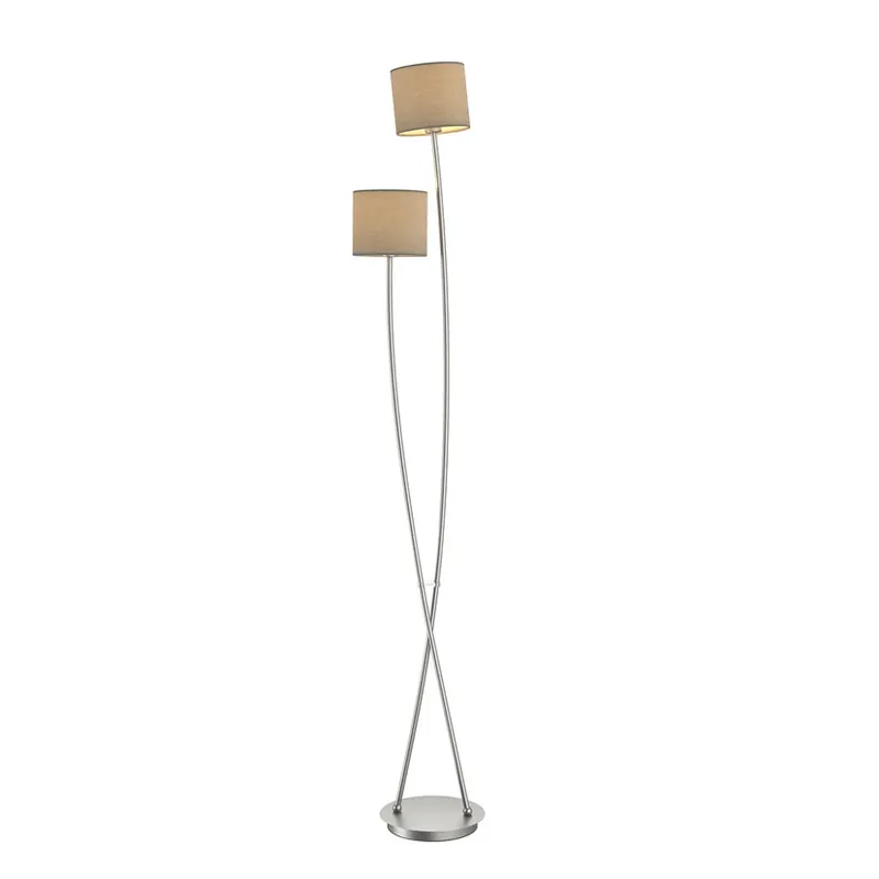 Juljana 2 Lampadar Taupe - Lucande Reducere specială