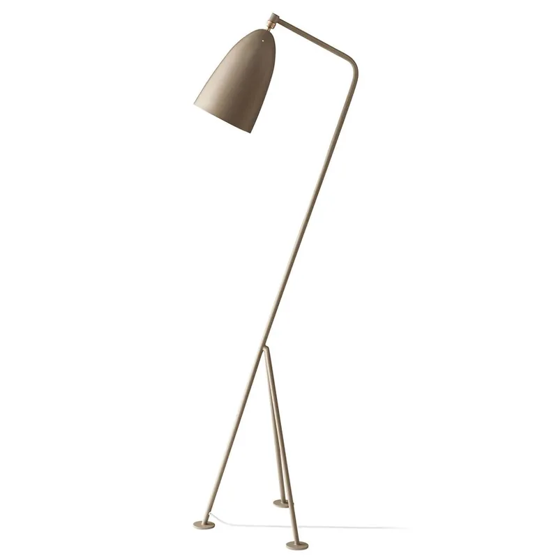 Lampadar Gräshoppa Gri cald - Gubi Preferatul clienților