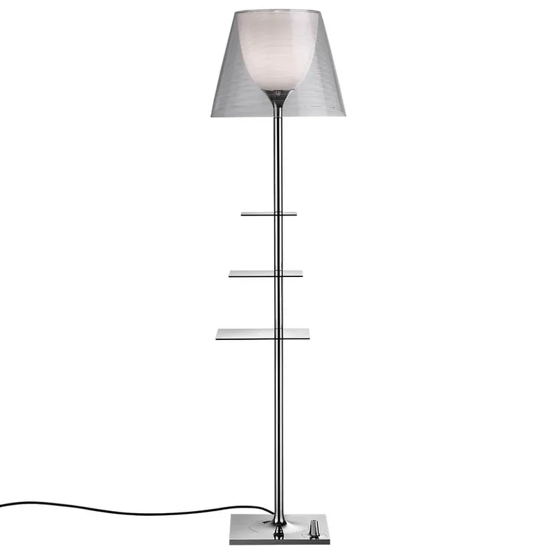 Cel mai vândut Bibliotheque National Lampadar Transparent - Flos
