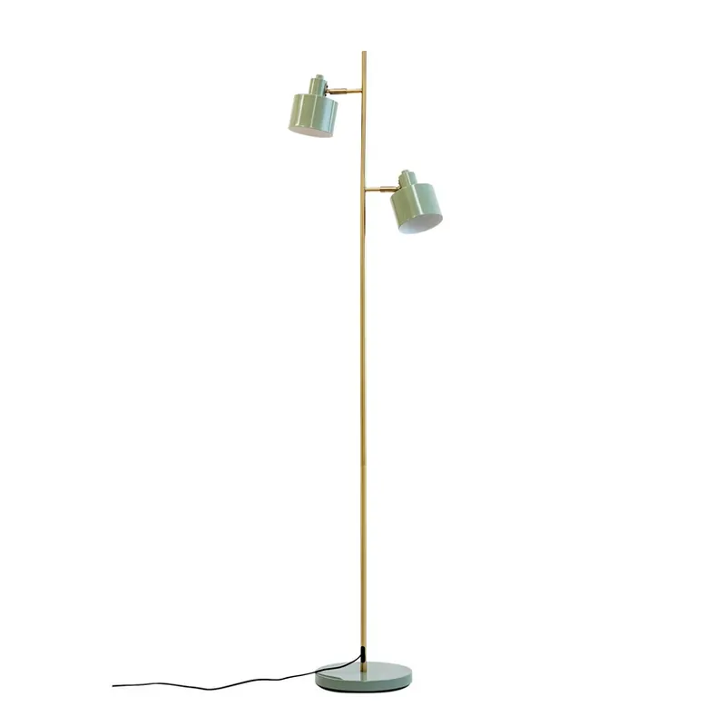 Reducere Lampadar Ocean, verde măslin, înălțime 160 cm, 2 becuri - Dyberg Larsen