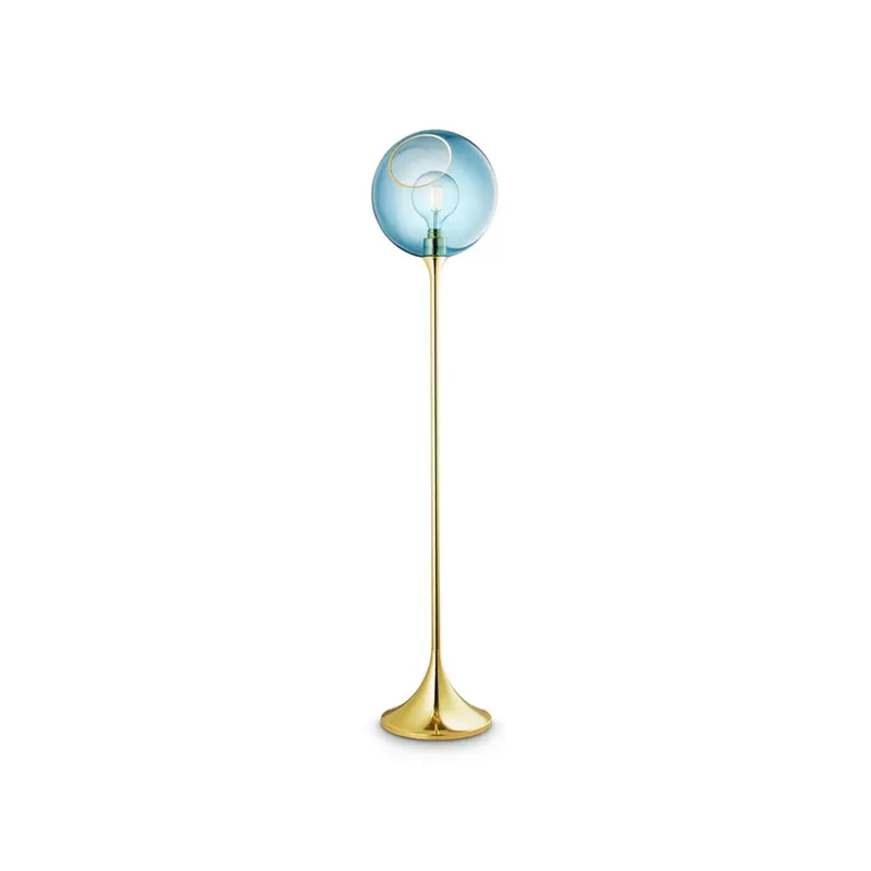 Ballroom Lampadar Blue Sky/Gold - Design By Us Ieftin