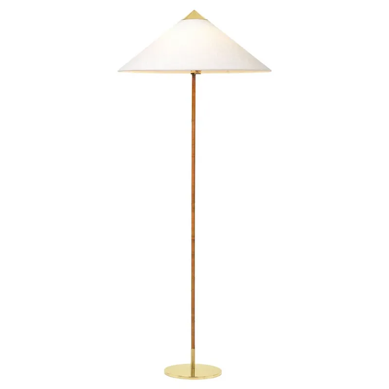 9602 Lampadar Brass/Canvas - GUBI Plată sigură