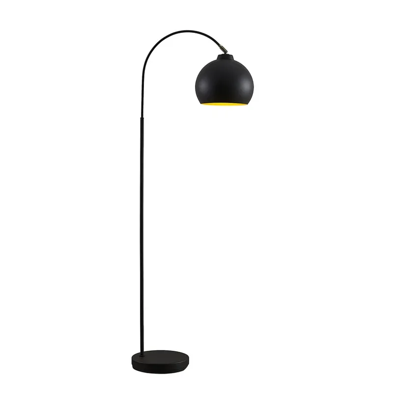Minali Lampadar Black/Gold - Lindby Cumpără online