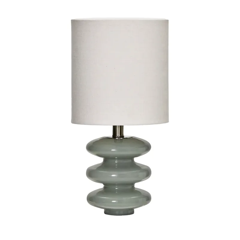 Lampa de masă Step S albastru deschis bumbac sticlă - House Doctor Vezi acum