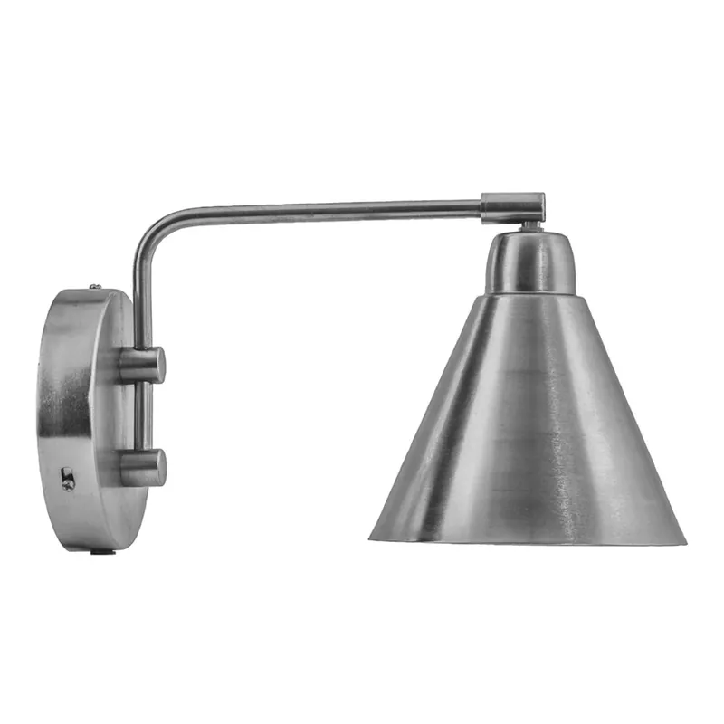 Retur ușor Aplică Game 30 cm argintiu metal E14 - House Doctor