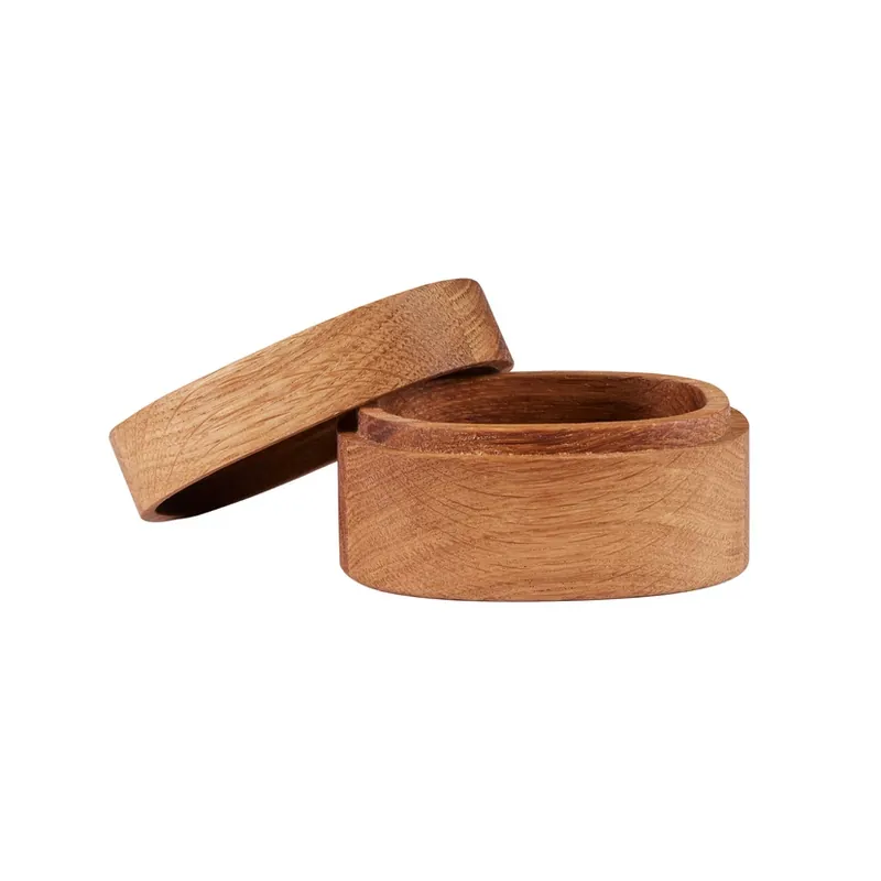 Ofertă exclusivă Cutie Superellipse, lungime 12 cm, stejar FSC - Piet Hein