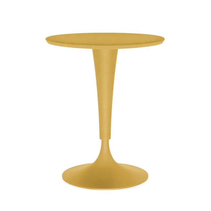 Masă DR. NA, galben muștar, înălțime 73 cm - Kartell Expediere rapidă