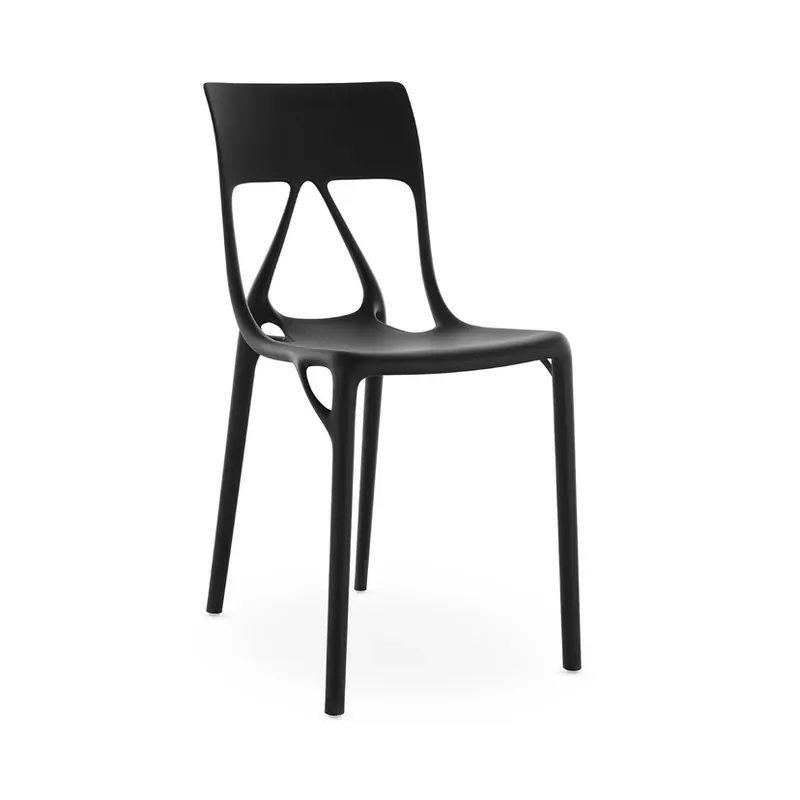 Ofertă limitată Scaun A.I. Lite, negru, înălțime 80 cm - Kartell