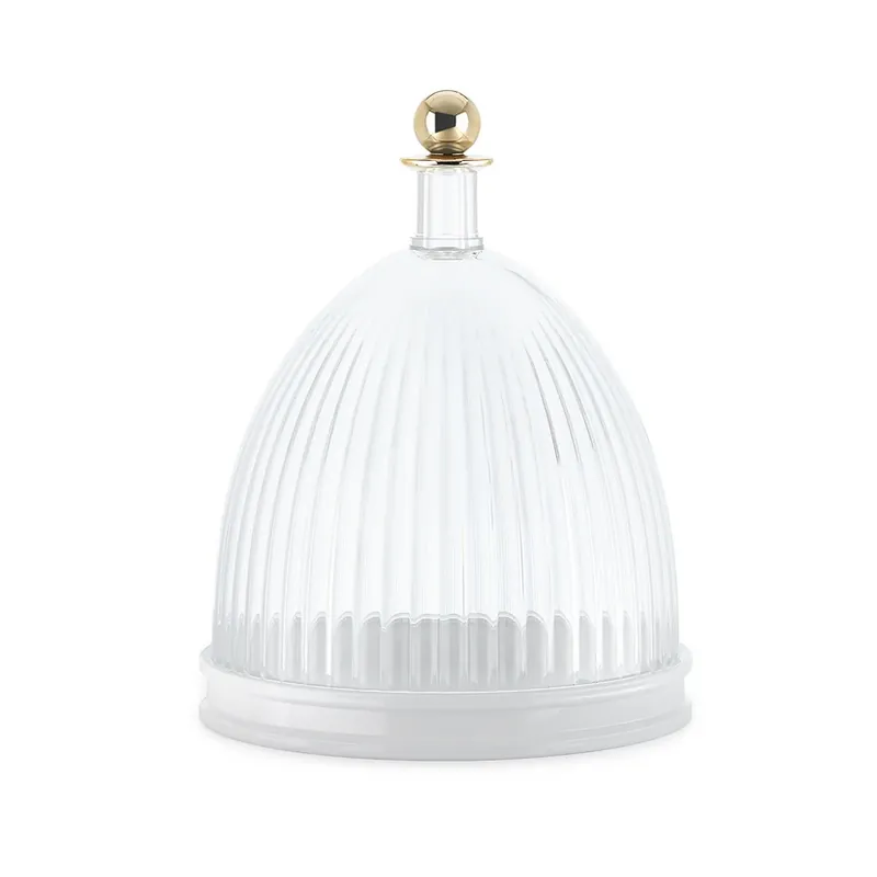 Chilipir La Coupole Bol decorativ, transparent, înălțime 30,5 cm - Kartell