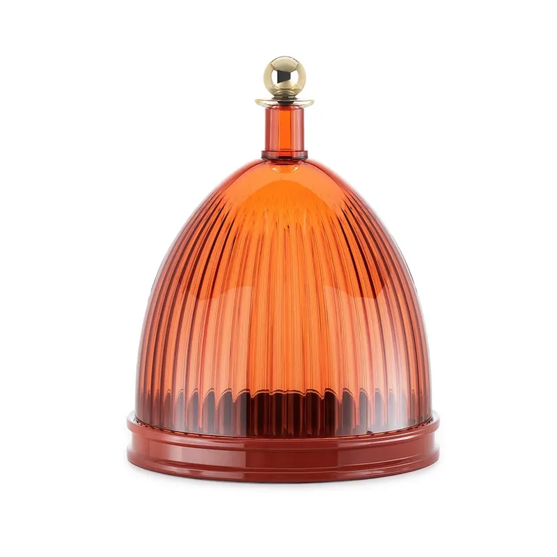 Cumpără acum La Coupole Bol decorativ, roșu cărămiziu, înălțime 30,5 cm - Kartell