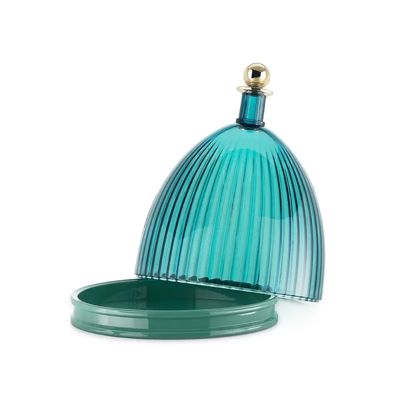 Ofertă La Coupole Bol decorativ, verde, înălțime 30,5 cm - Kartell