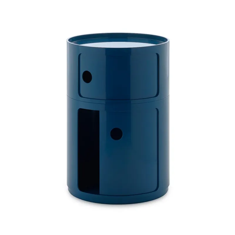 Componibili Big Container, albastru, 2 elemente, înălțime 61,5 cm - Kartell Plată securizată