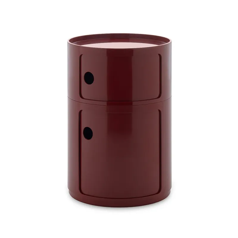 Componibili Big Container, roșu, 2 elemente, înălțime 61,5 cm - Kartell Ofertă specială