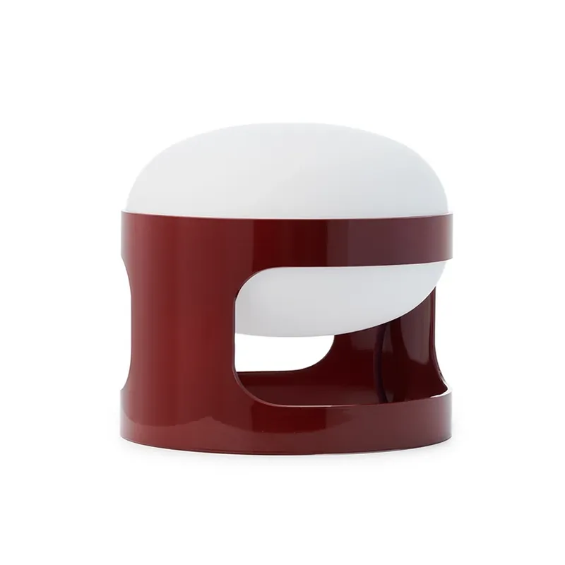 Lampa de masă LED KD28, roșu închis, înălțime 23 cm - Kartell Discount