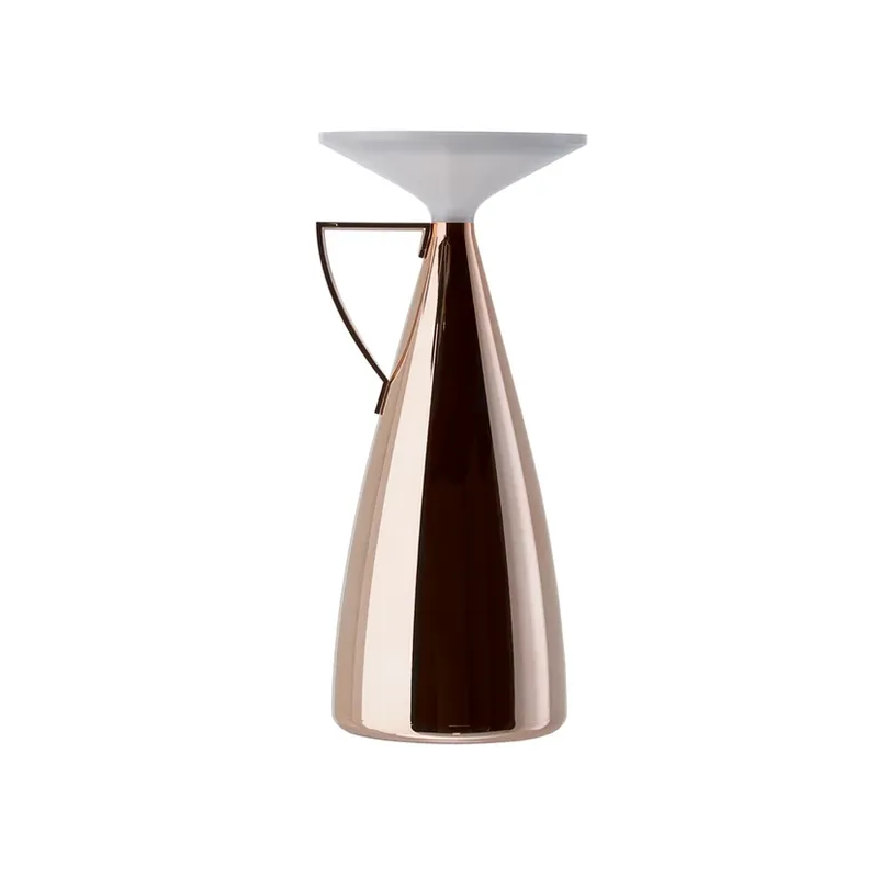 Cel mai bun preț Lampa de masă cu baterie LED Camomille, culoare cupru, înălțime 24 cm - Kartell