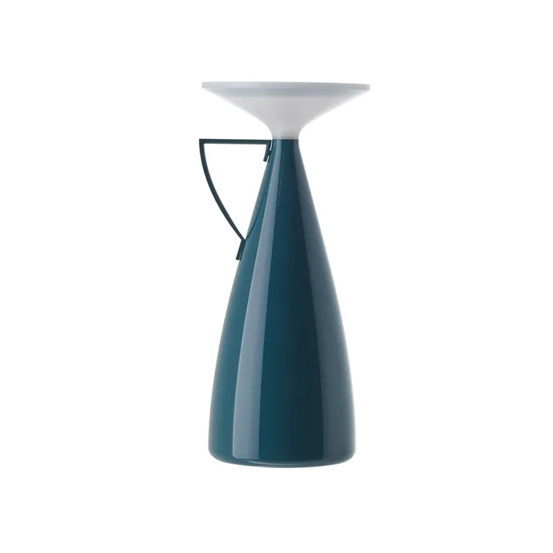 Expediere rapidă Lampa de masă cu baterie LED Camomille, petrol, înălțime 24 cm - Kartell