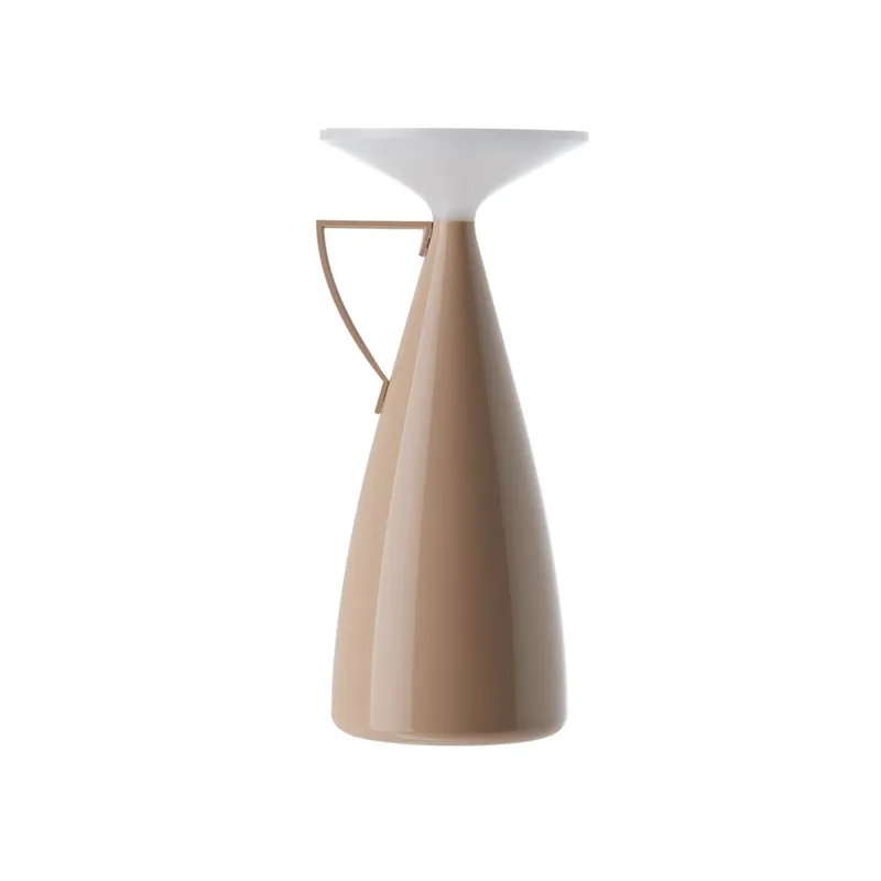 Plată sigură Lampa de masă cu baterie LED Camomille, bej, înălțime 24 cm - Kartell