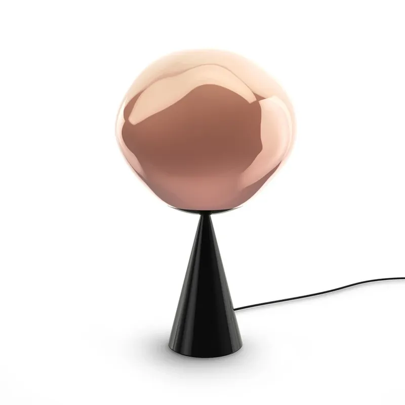 Mai ieftin Lampa de masă Melt Cone Fat Fum/Negru - Tom Dixon