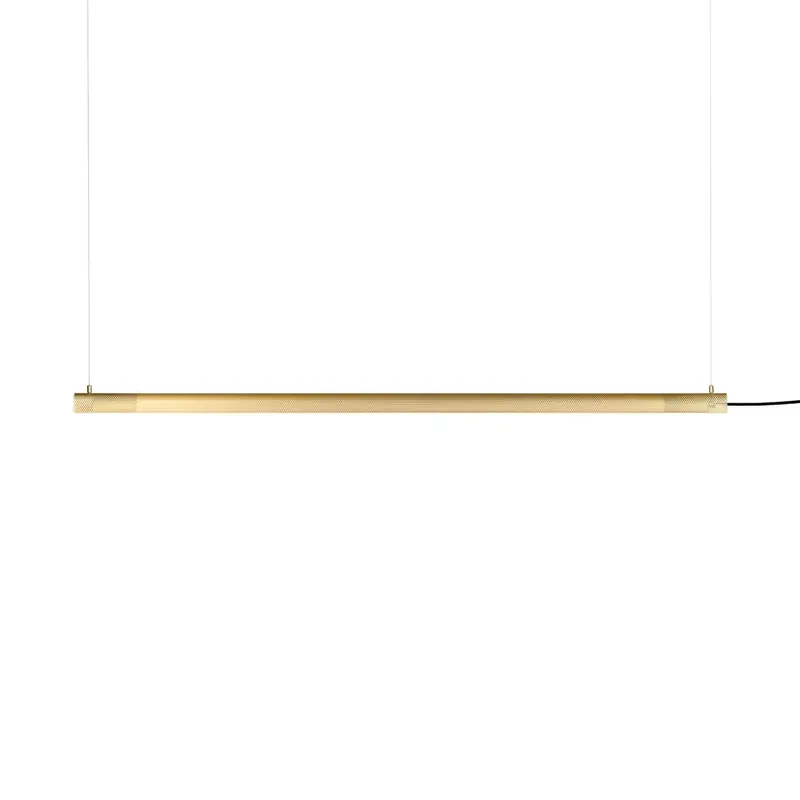 Noutate Lampa suspendată Radent, alamă, lungime 138 cm, oțel, G13 - GEJST