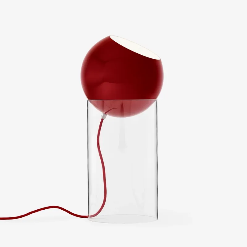 Bestseller Lampadar Topan VP14 roșu cinabru E27 - &Tradition