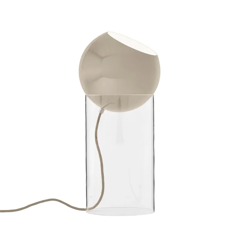 Comandă acum Lampadar Topan VP14 gri-bej E27 - &Tradition