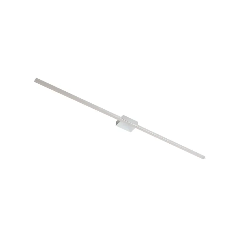 Ofertă limitată Lampa cu oglindă LED Lucande Kivana, crom, metal, 120 cm, IP44