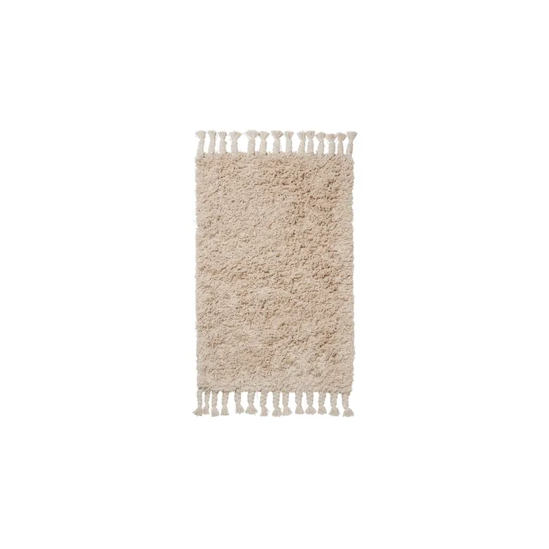 Ieftin Covor cu fir lung Amass, alb crem, 50 cm x 70 cm - ferm LIVING