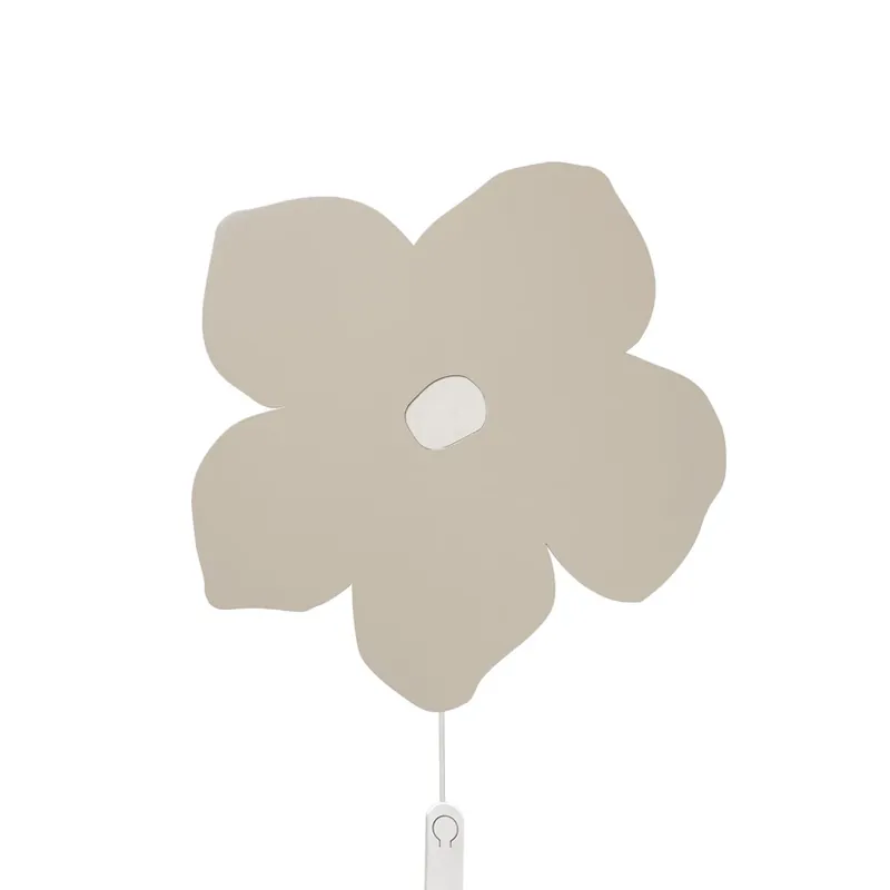 Cel mai vândut Aplică de perete LED Poesie, bej deschis, Ø 37 cm - ferm LIVING