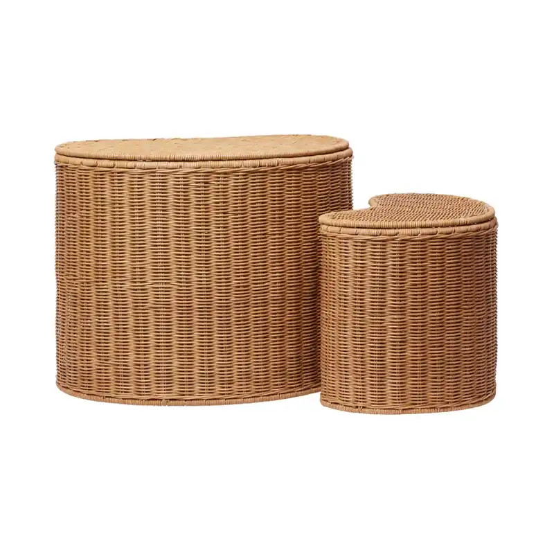 Expediere rapidă Coș Willora, 2 dimensiuni, ratan - ferm LIVING
