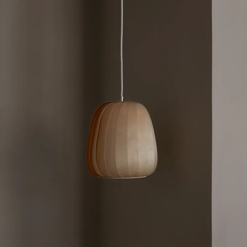 ST906 Lustră Pendul Ø23 Birch Natural Mini - Tom Rossau Cel mai vândut