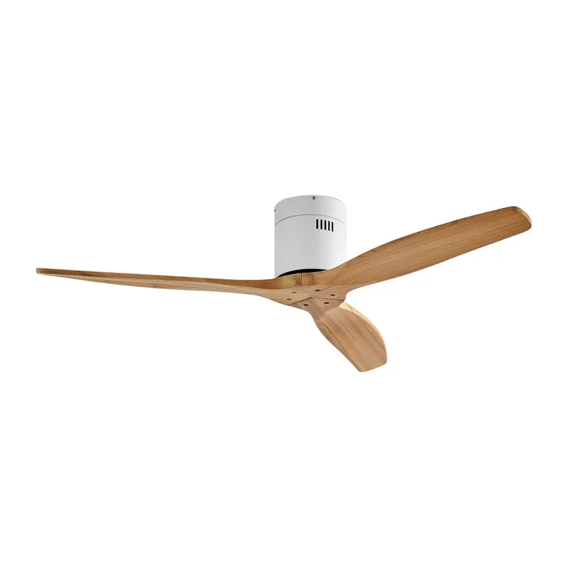Ofertă exclusivă Ventilator de tavan Lucande Vindur, alb, lemn, DC, silențios