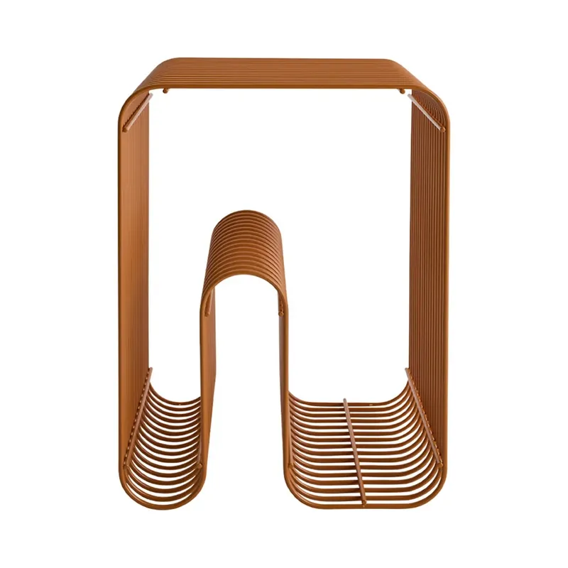 Doar azi Scaun Curva, chihlimbar, oțel, lungime 32 cm - AYTM